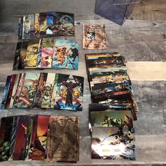 1994 Comic Images Conan All Chromium Series II 2 132 Cards Barbarian War - Picture 2 of 12